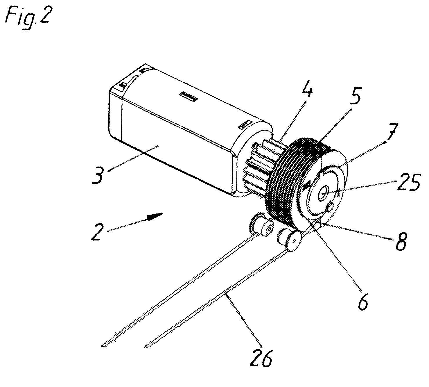 Furniture drive with a drive unit