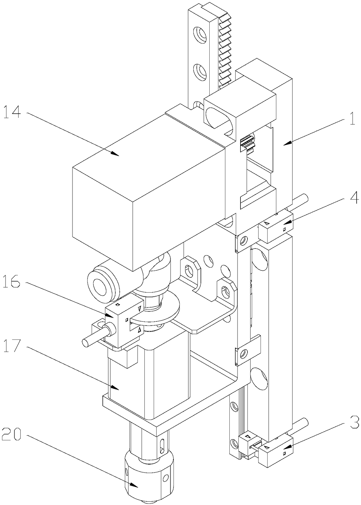 Novel material suction nozzle device