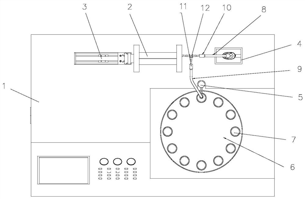 A cigarette smoke collection device, smoking machine and collection method