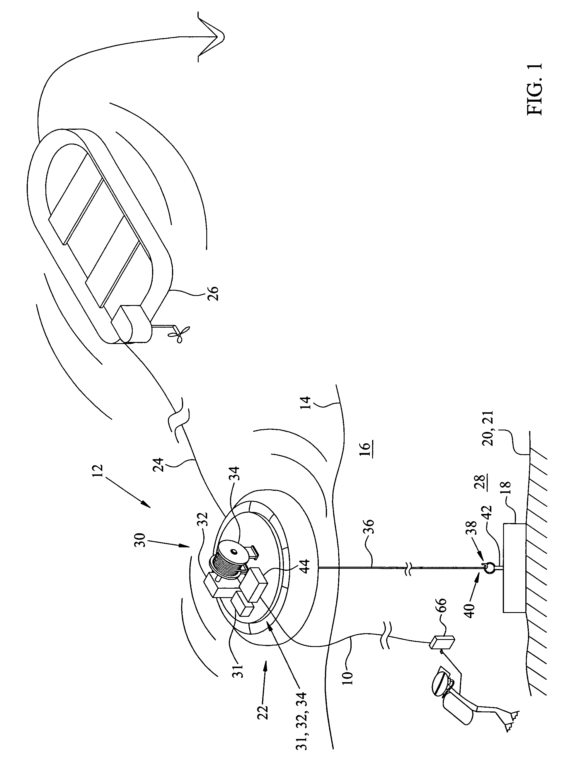 Deep water lift system remote pendant