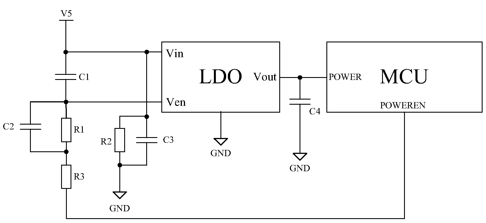 Electricity-saving control circuit and electronic equipment