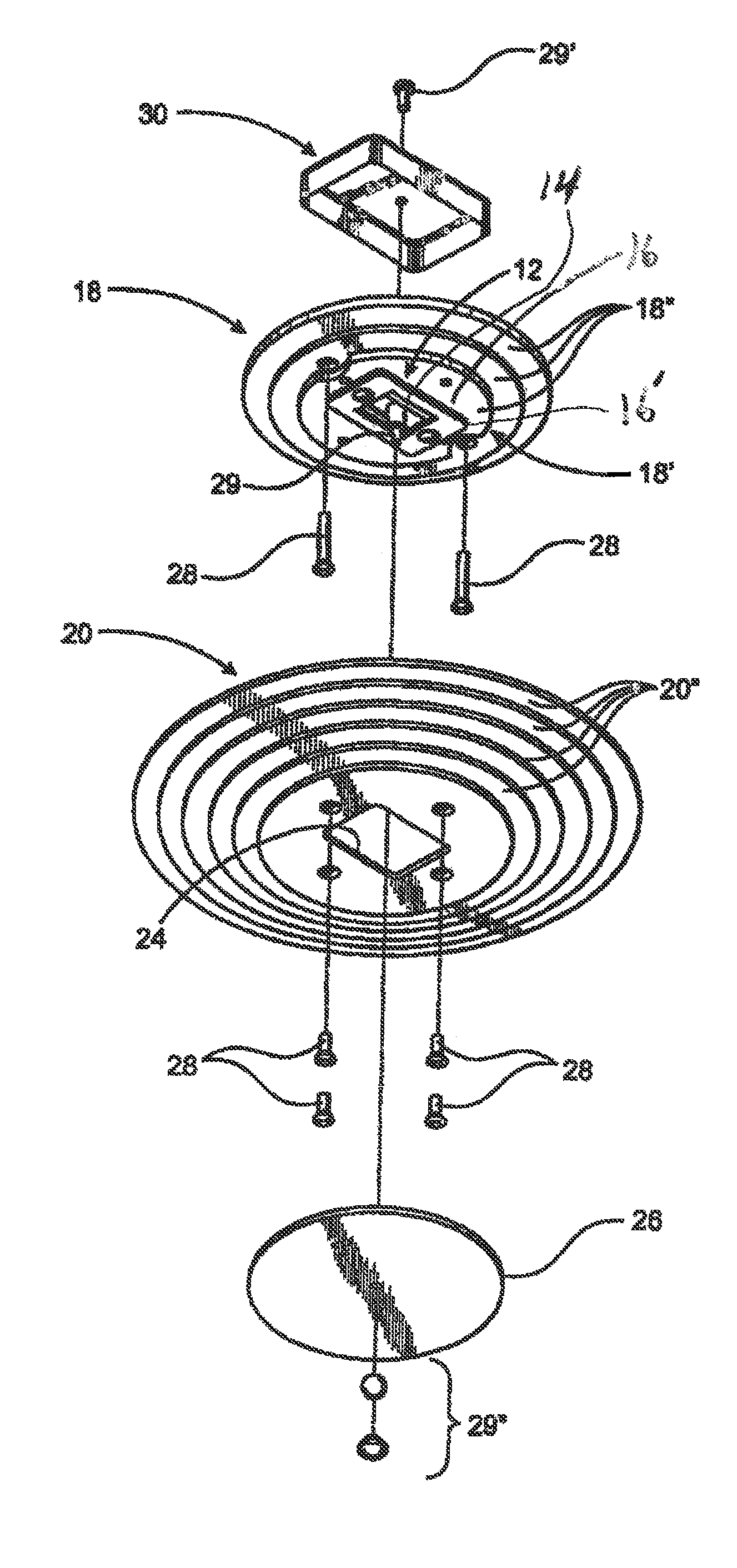 Heat dissipating assembly