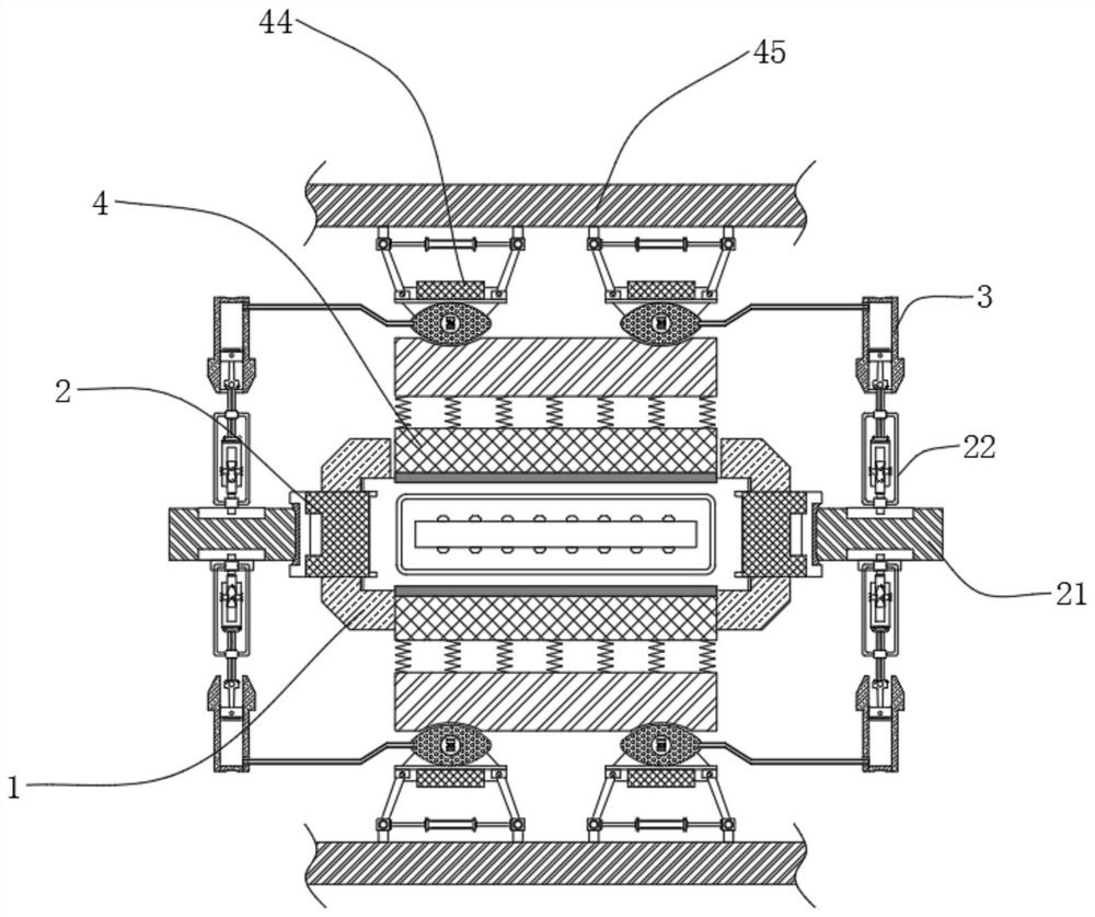 USB socket capable of automatically popping up by utilizing reverse thrust for new generation of information technology