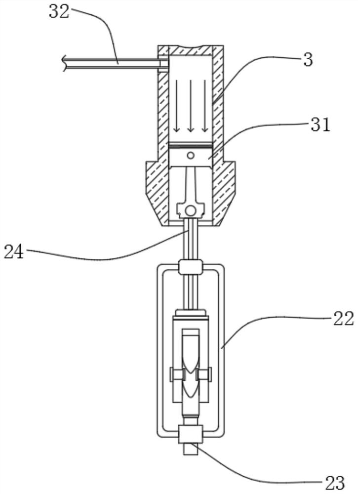 USB socket capable of automatically popping up by utilizing reverse thrust for new generation of information technology