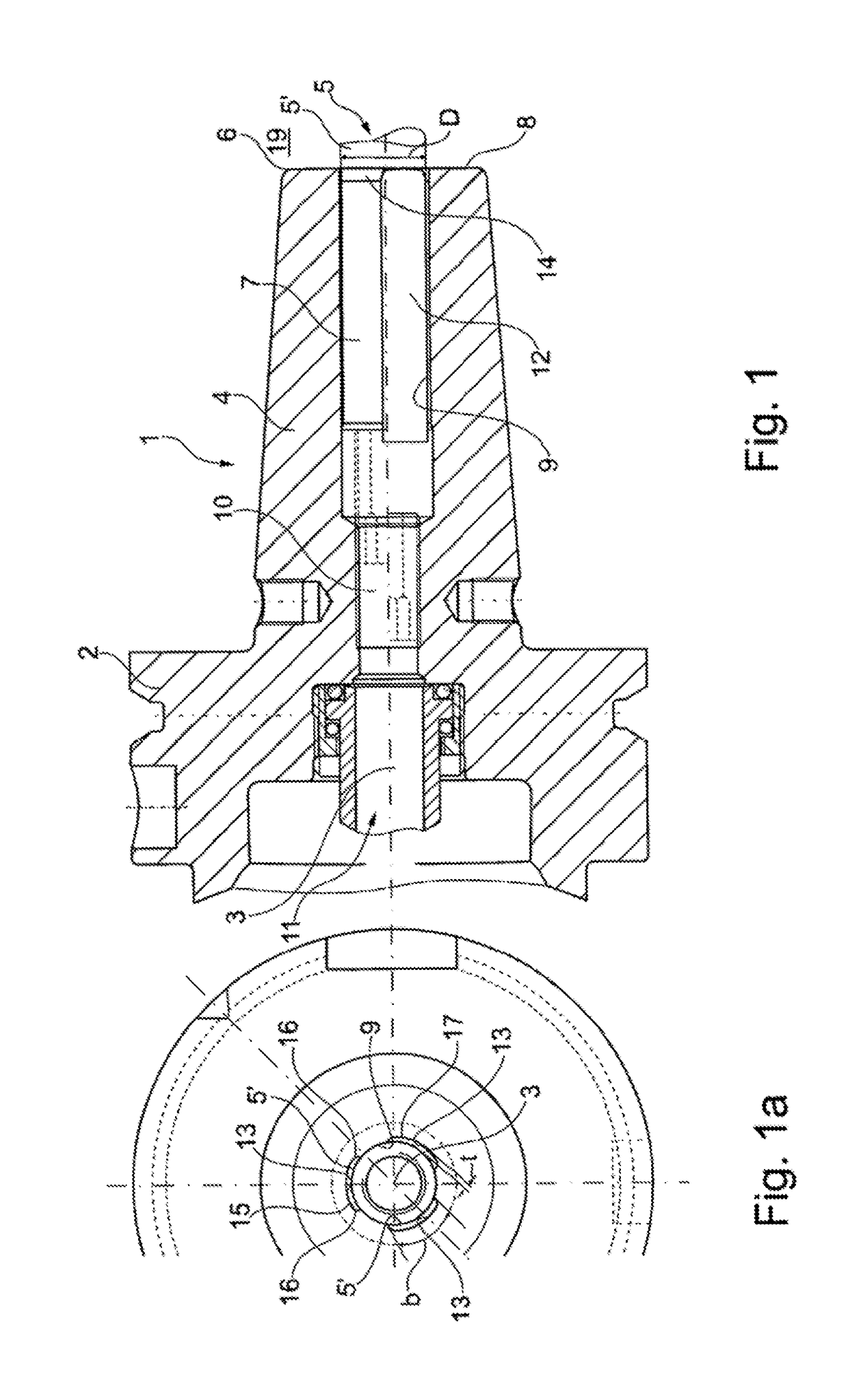 Tool holding device