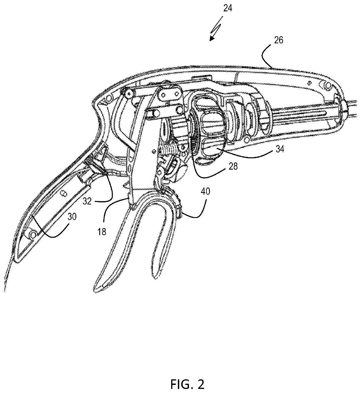 Force limiting mechanism for surgical instruments