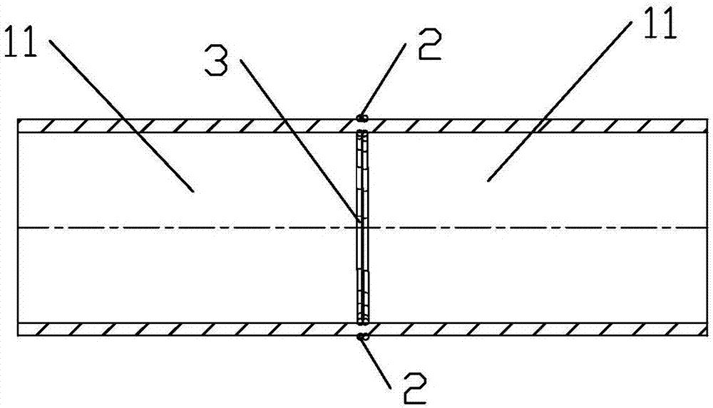 Manufacturing method for PVC straight-through pipe and PVC straight-opening reducer tee joint