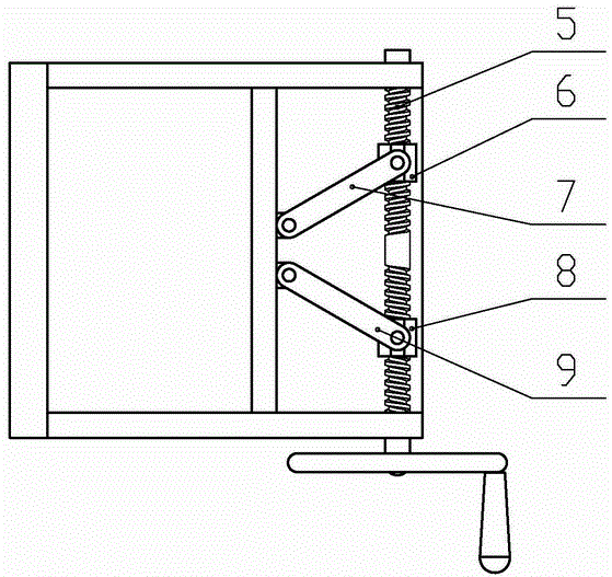 Mold opening mechanism with mechanical advantage