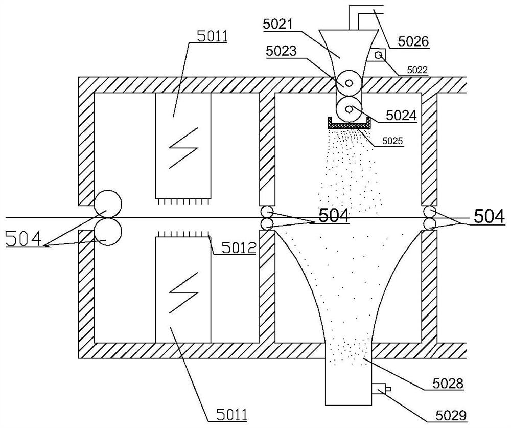 Non-woven material capable of releasing negative ions and preparation method thereof