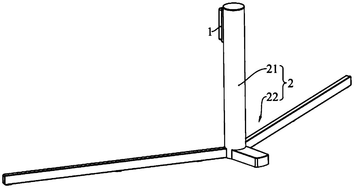 A base structure and display device