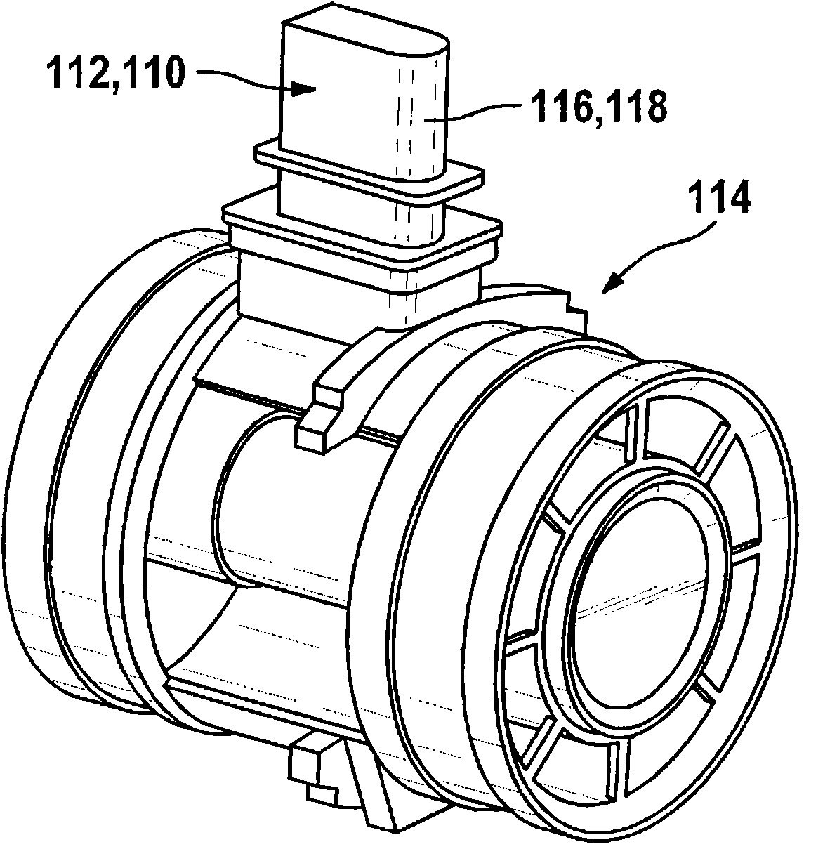 Hot film-type air flow meter and production method thereof