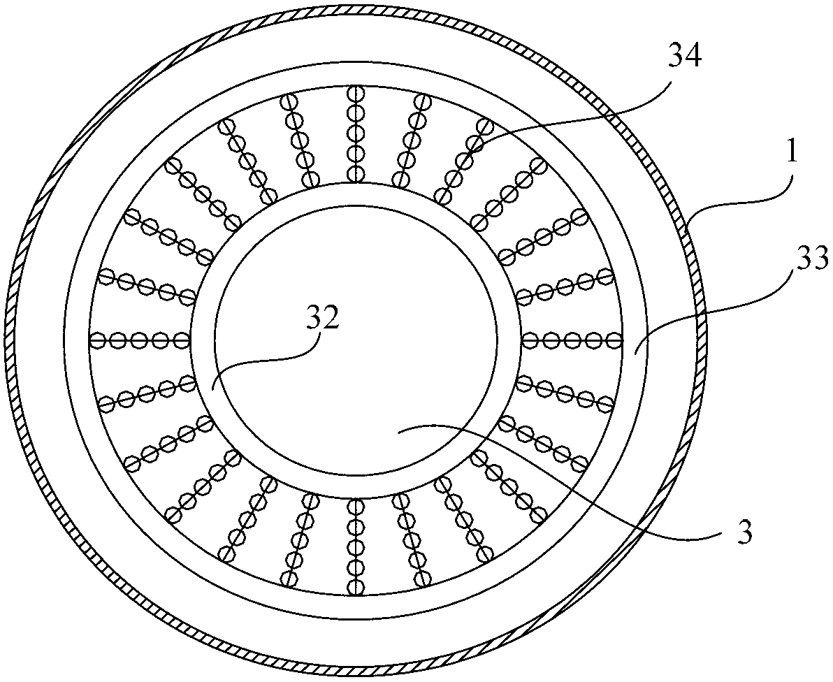 Staged-pressurization gasification reaction device for dry pulverized coal and gasification method thereof