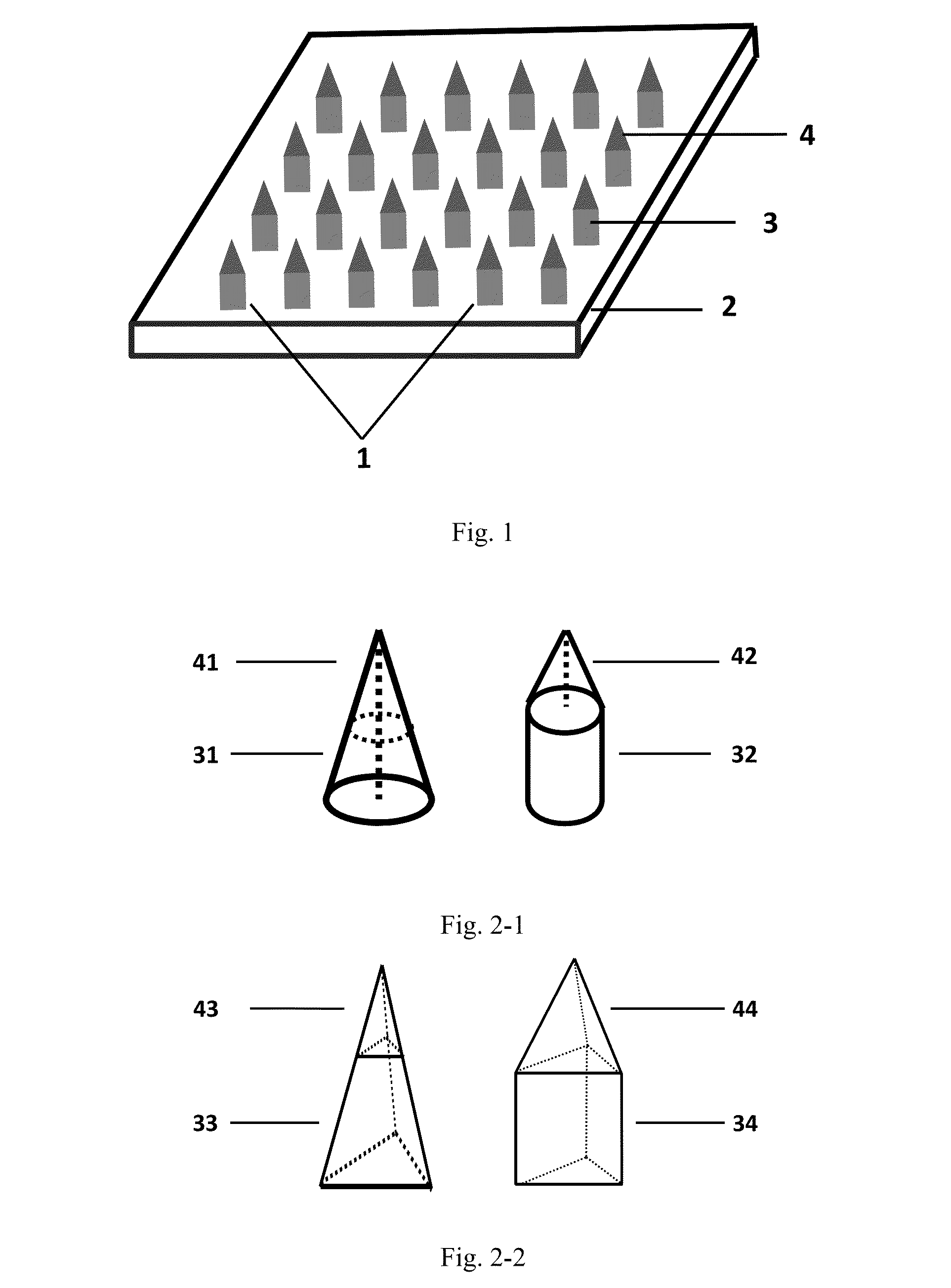 Polymer micro-needle array chip, preparation process and use thereof