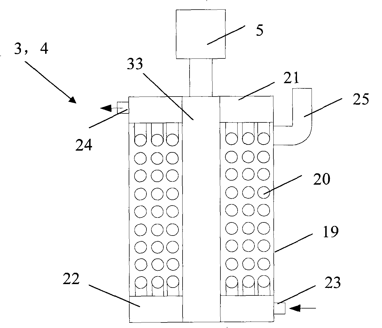 Rapid heating and automatic liquid supply mixing apparatus for deice liquid for airplane