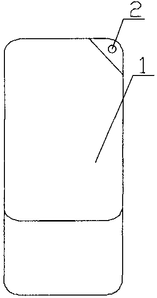 Mobile phone camera capable of shooting by rotating in all directions and achievement method thereof
