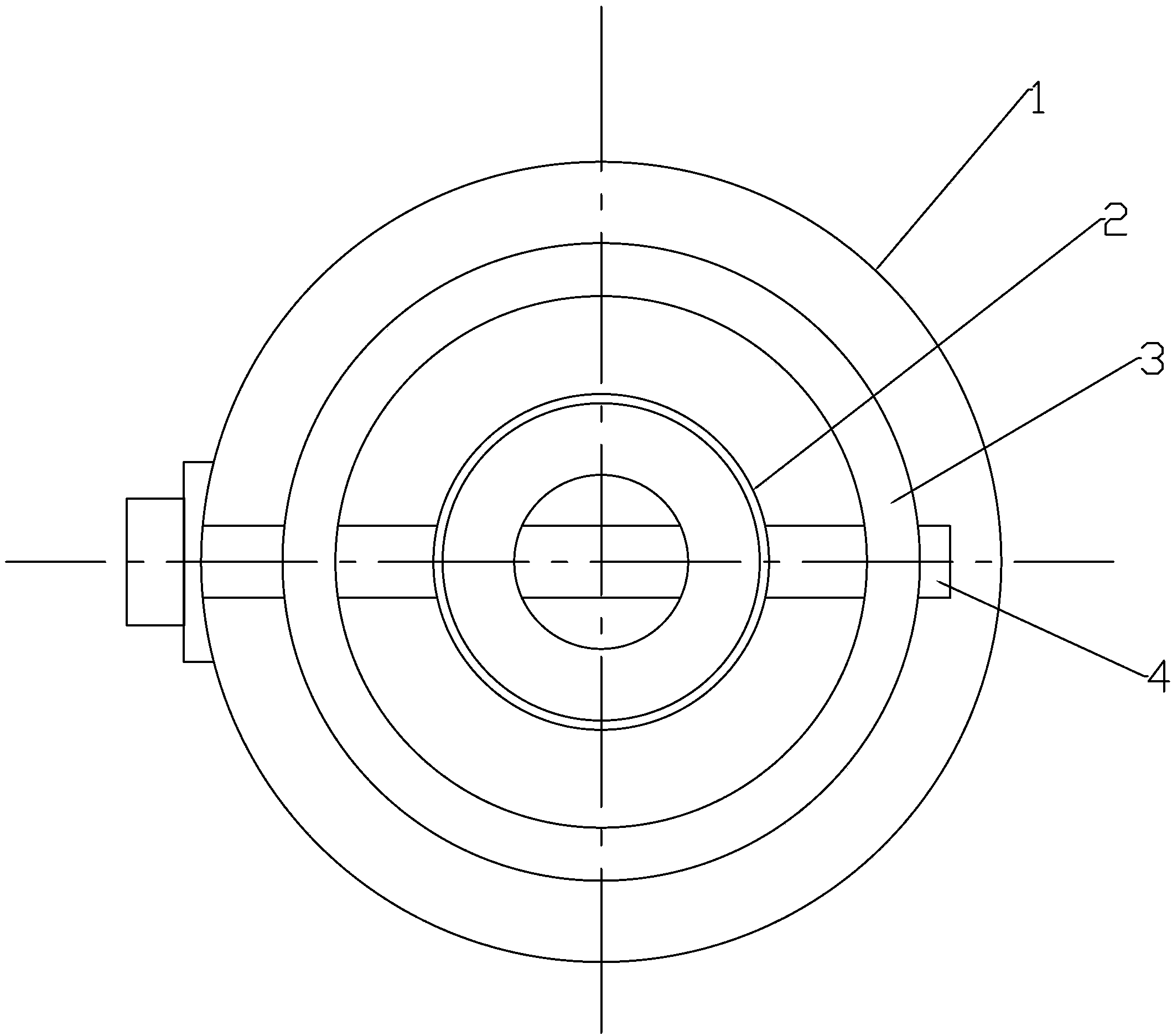 Water bath type electric heating device