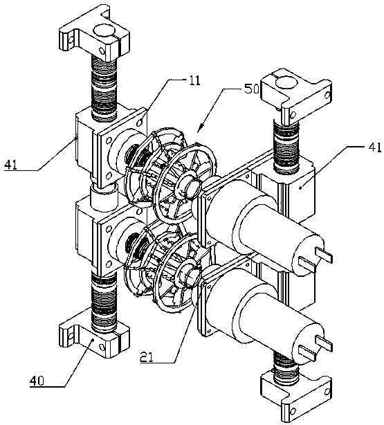 Descaling mechanism and fish belly and back descaling device
