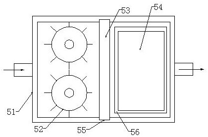 Air intake device for a green and energy-saving grain dryer