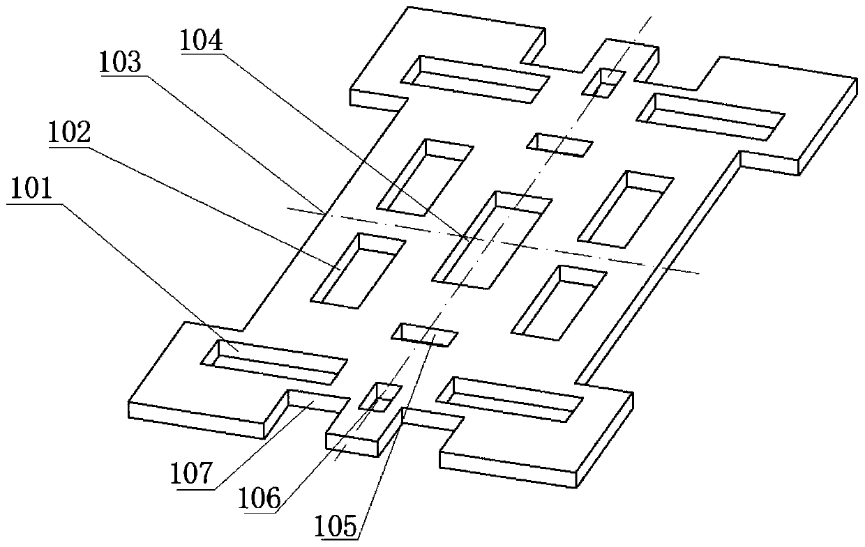 A two-way driving mems security device