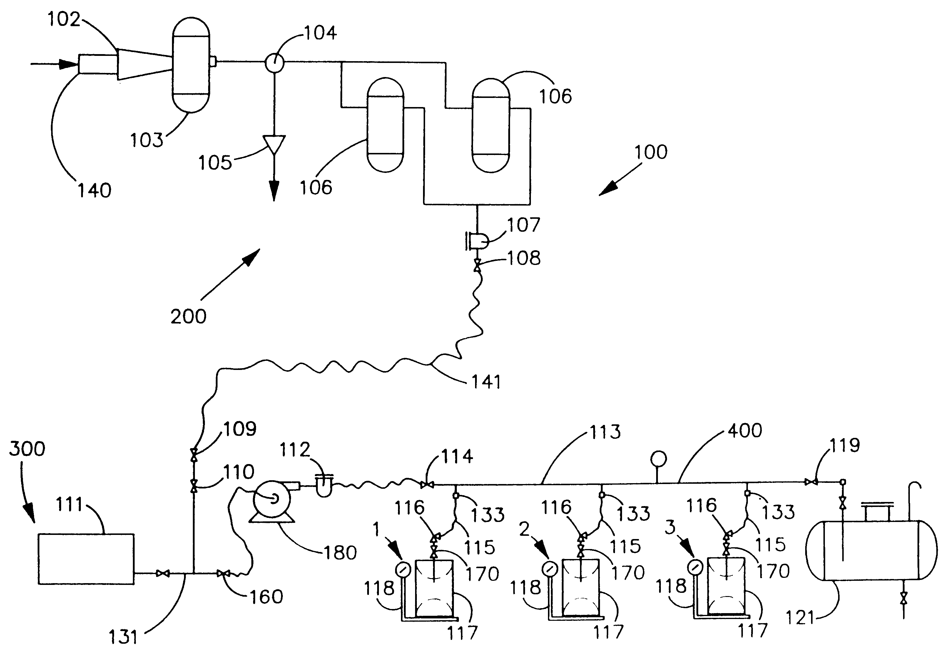 Tank filling apparatus and method
