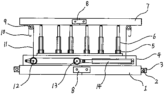 Mine comprehensive mechanized coal mining equipment assembling-disassembling lifting device