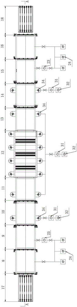 Rotary magnetron target and horizontal magnetron sputtering coating equipment