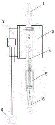 Electric ring chain elevator