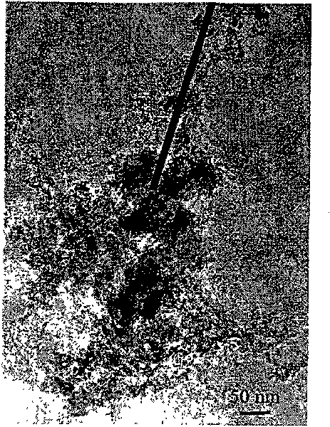 Method for preparing one-dimensional aluminum oxide fibre by hydrothermal-flux technique