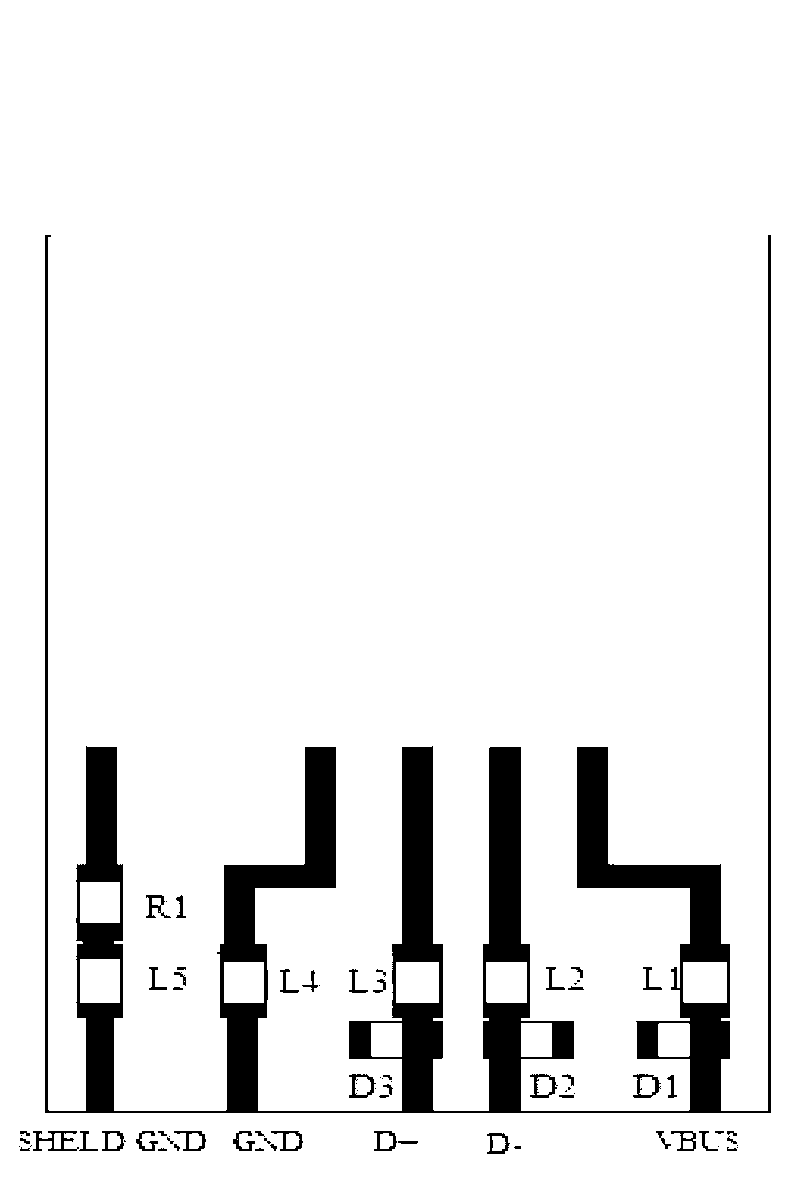 Universal serial bus (USB) connecting device and electronic product