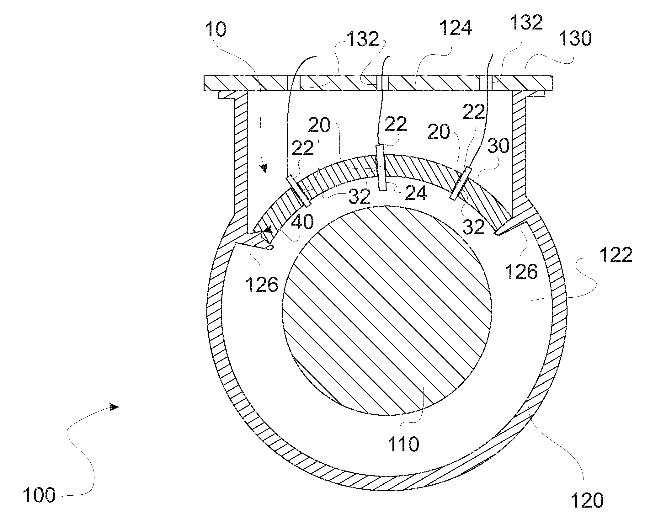 Detecting probe mounting device