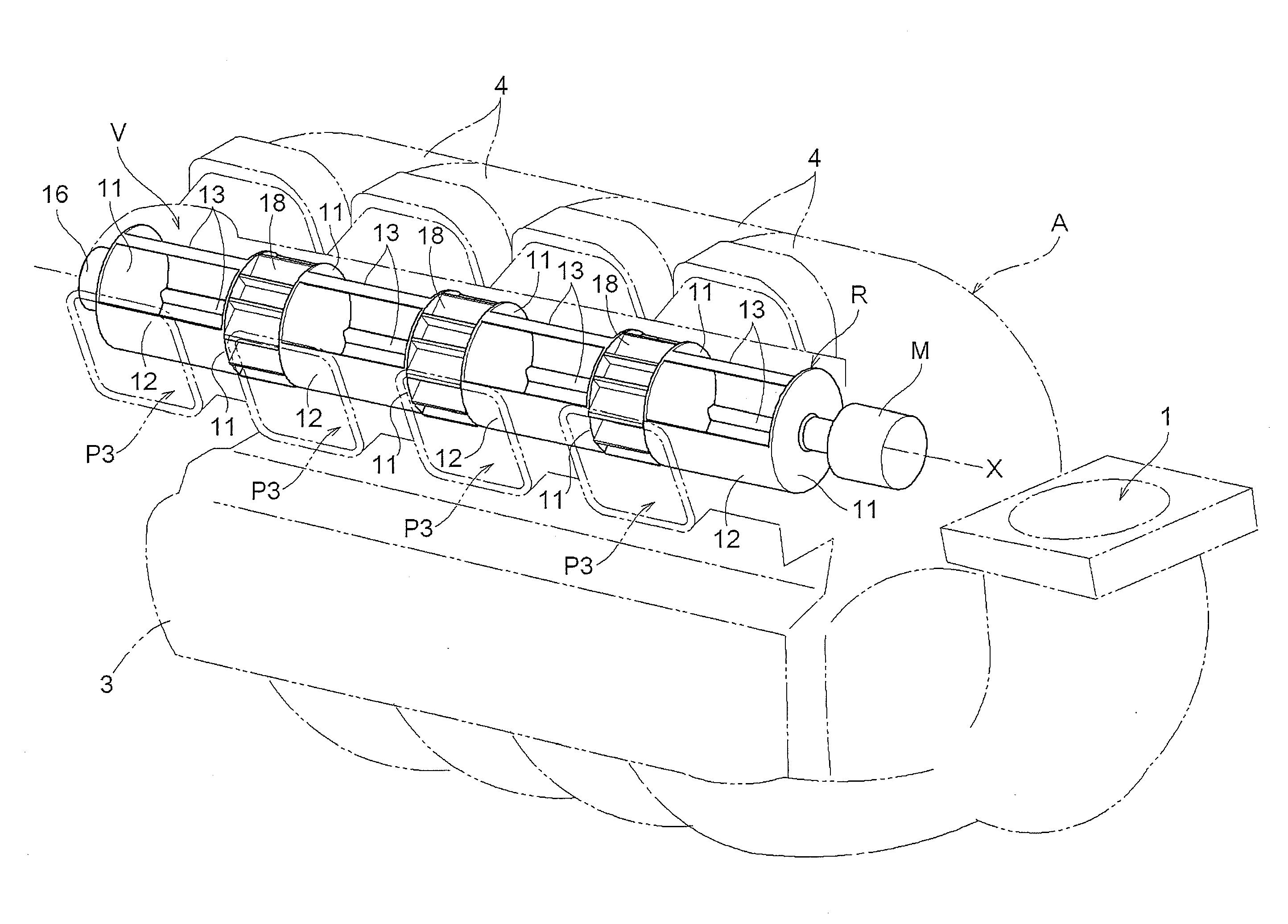 Air-intake apparatus for internal combustion engine