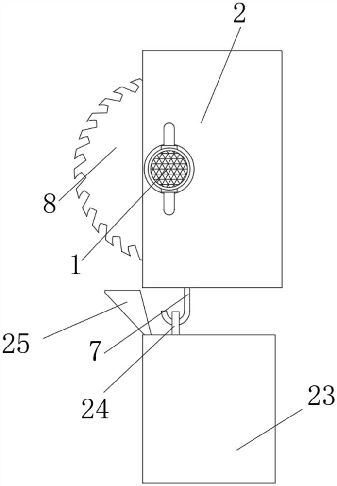 Pipe burying and grooving device for water conservancy construction of hard soil