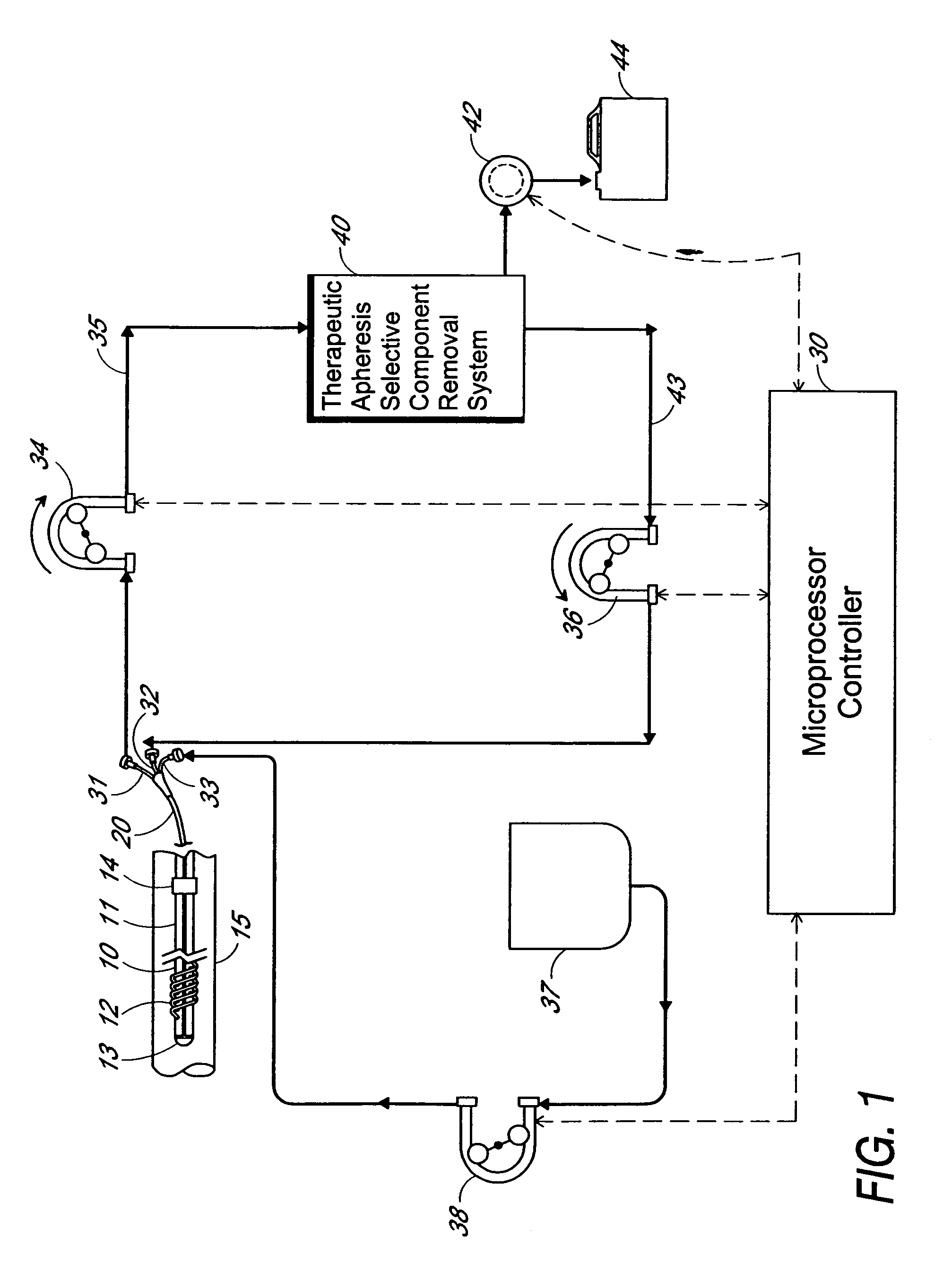 Apparatus for therapeutic apheresis