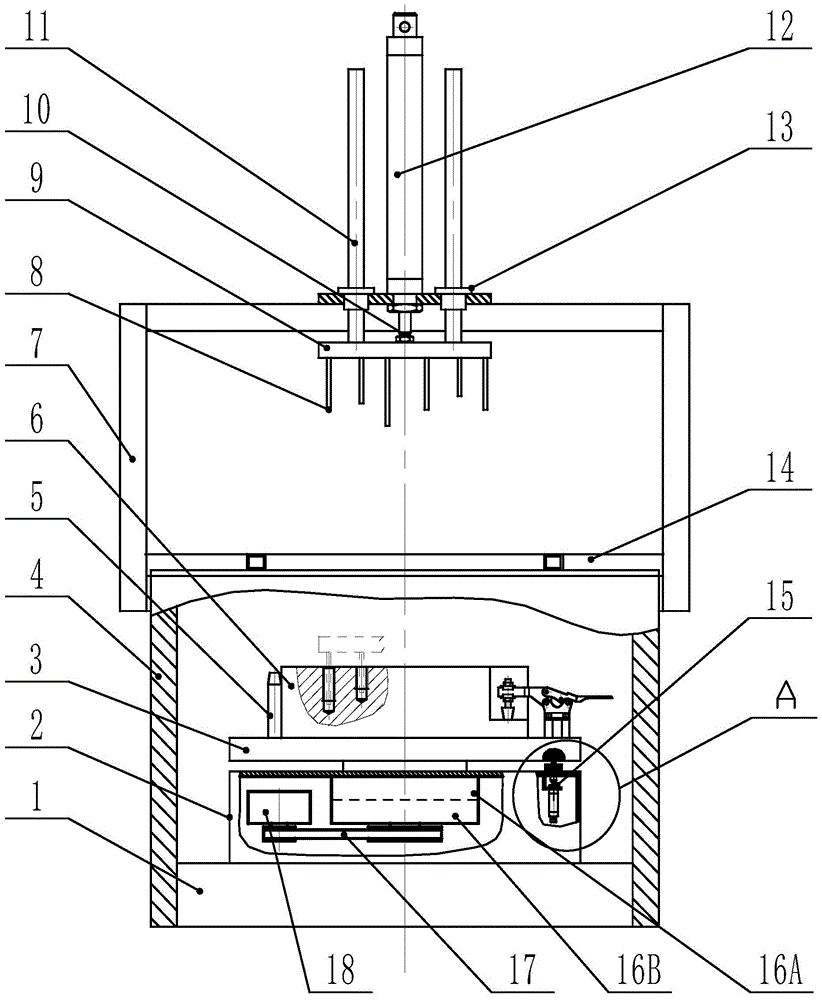 A process and device for integrated chip blowing and dehydration