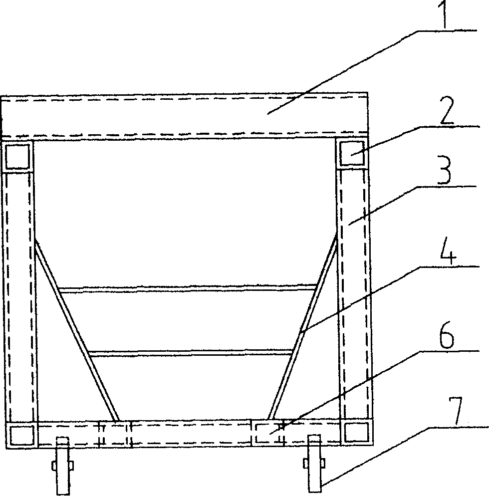 Circular protection plate type shelf vehicle for airing varnish