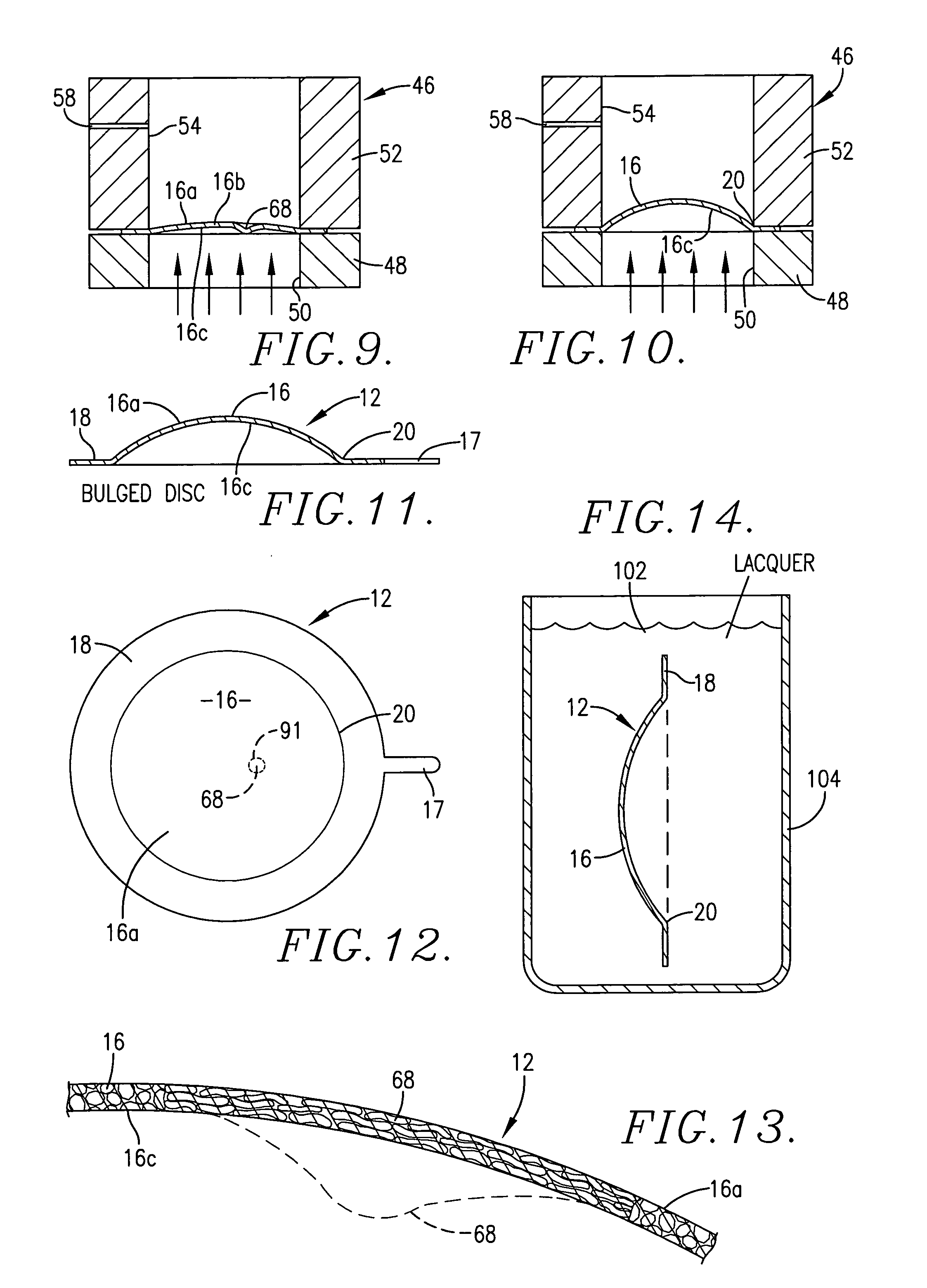 Reverse acting rupture disc with laser-defined electropolished line of weakness and method of forming the line of weakness