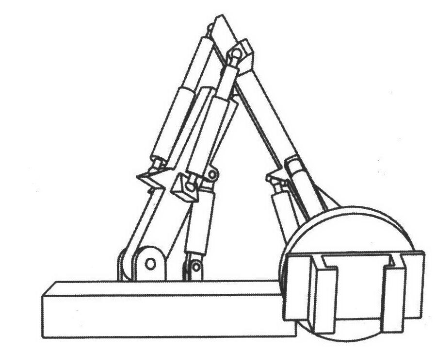 Seven-range of motion carrying robot