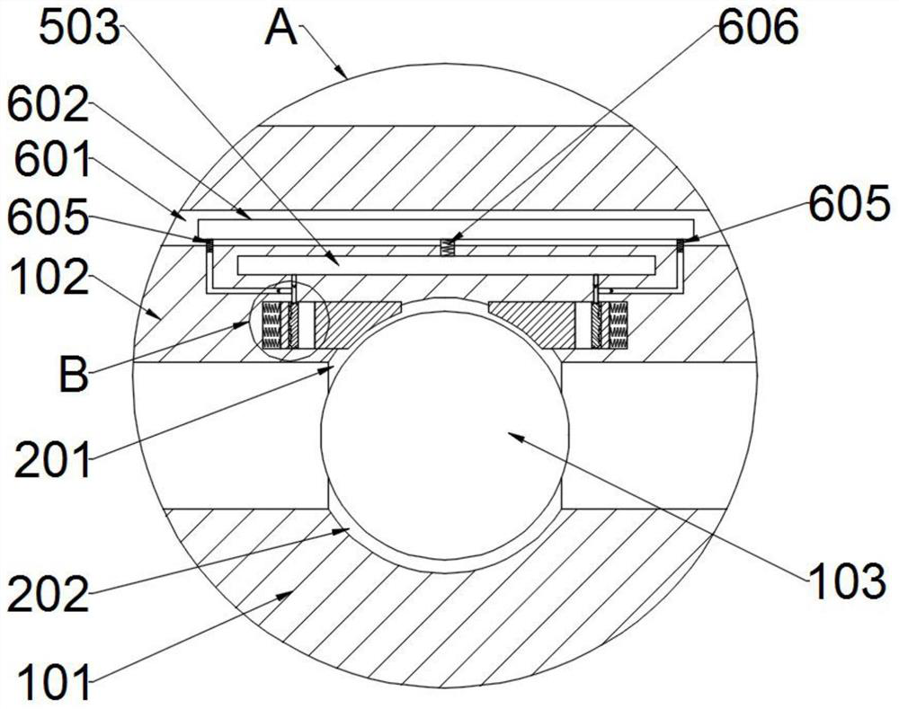 End compensation rolling bearing capable of achieving self-adaptive elimination of clearances between inner and outer rings and balls