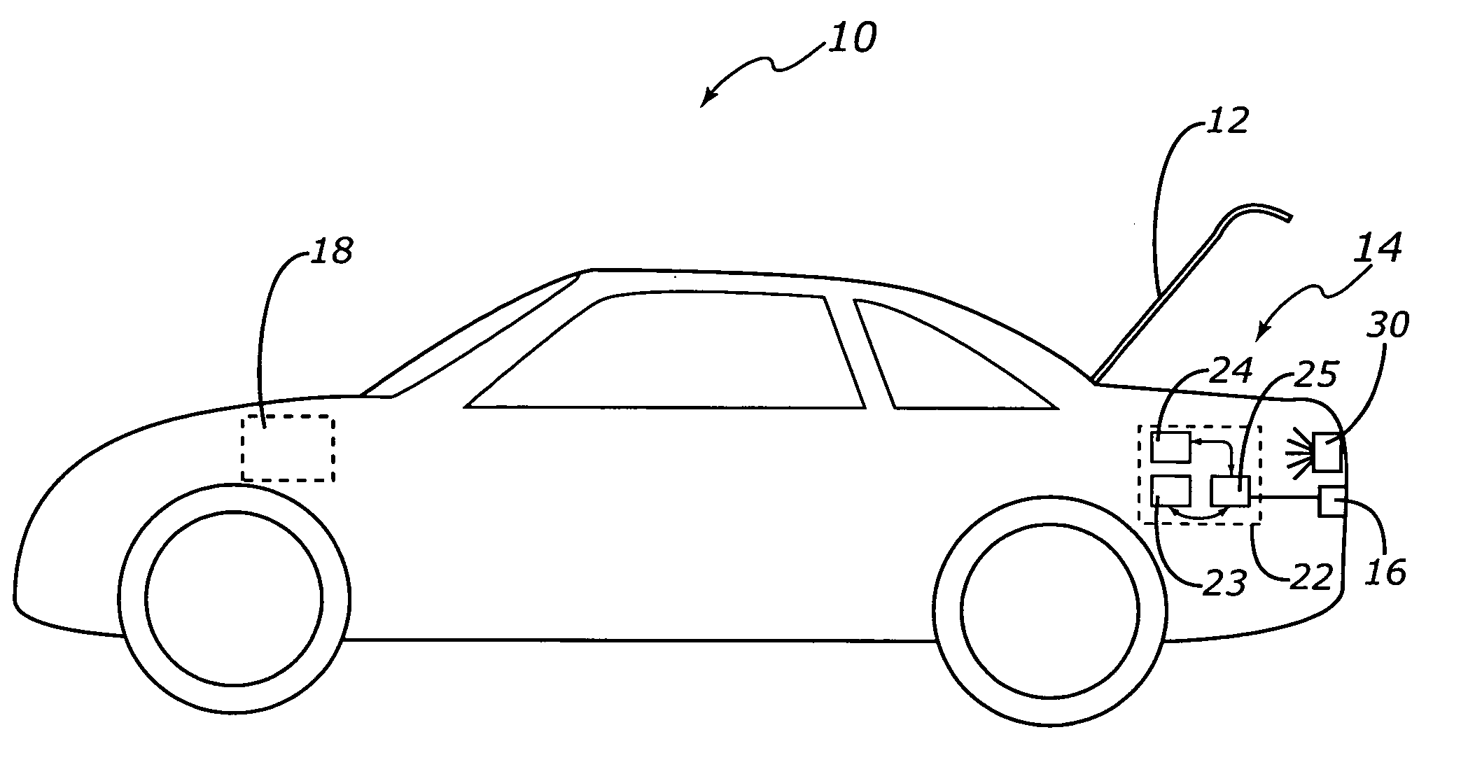 Automatic cargo compartment lighting reactivation system