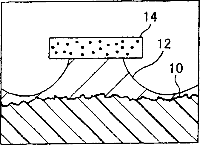 Etching solution, method of etching and printed wiring board