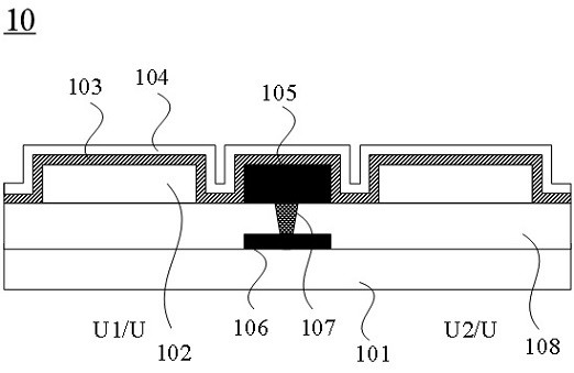 An organic light emitting display panel and an organic light emitting display device