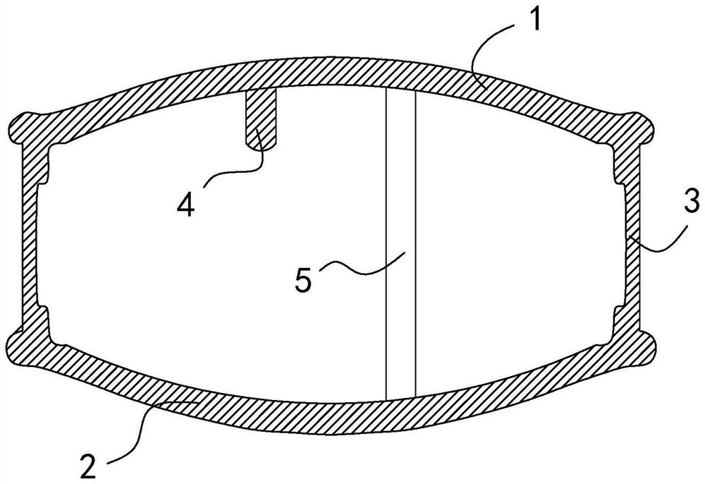 Double-sound-beam violin without sound post