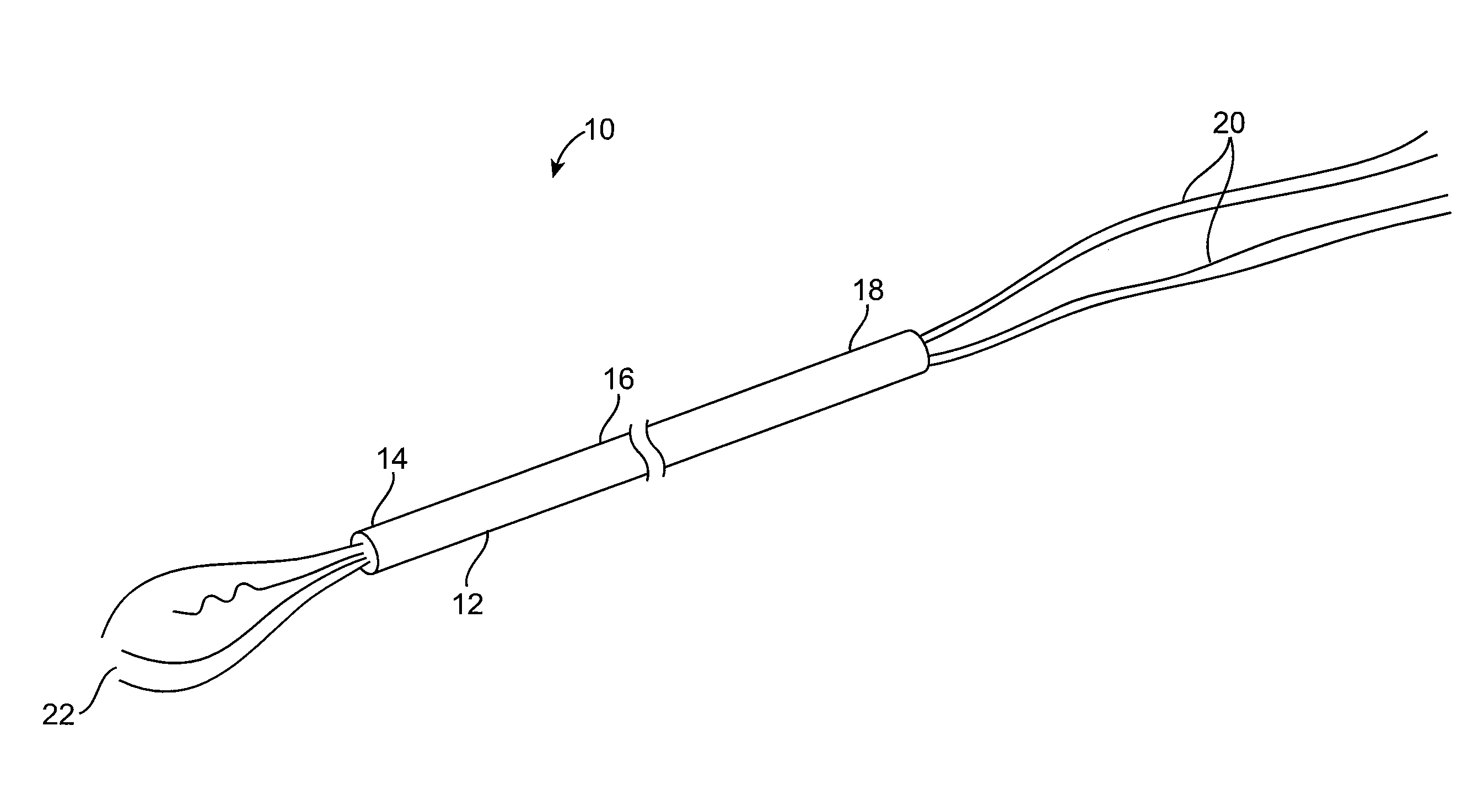 Ablation probe with deployable electrodes