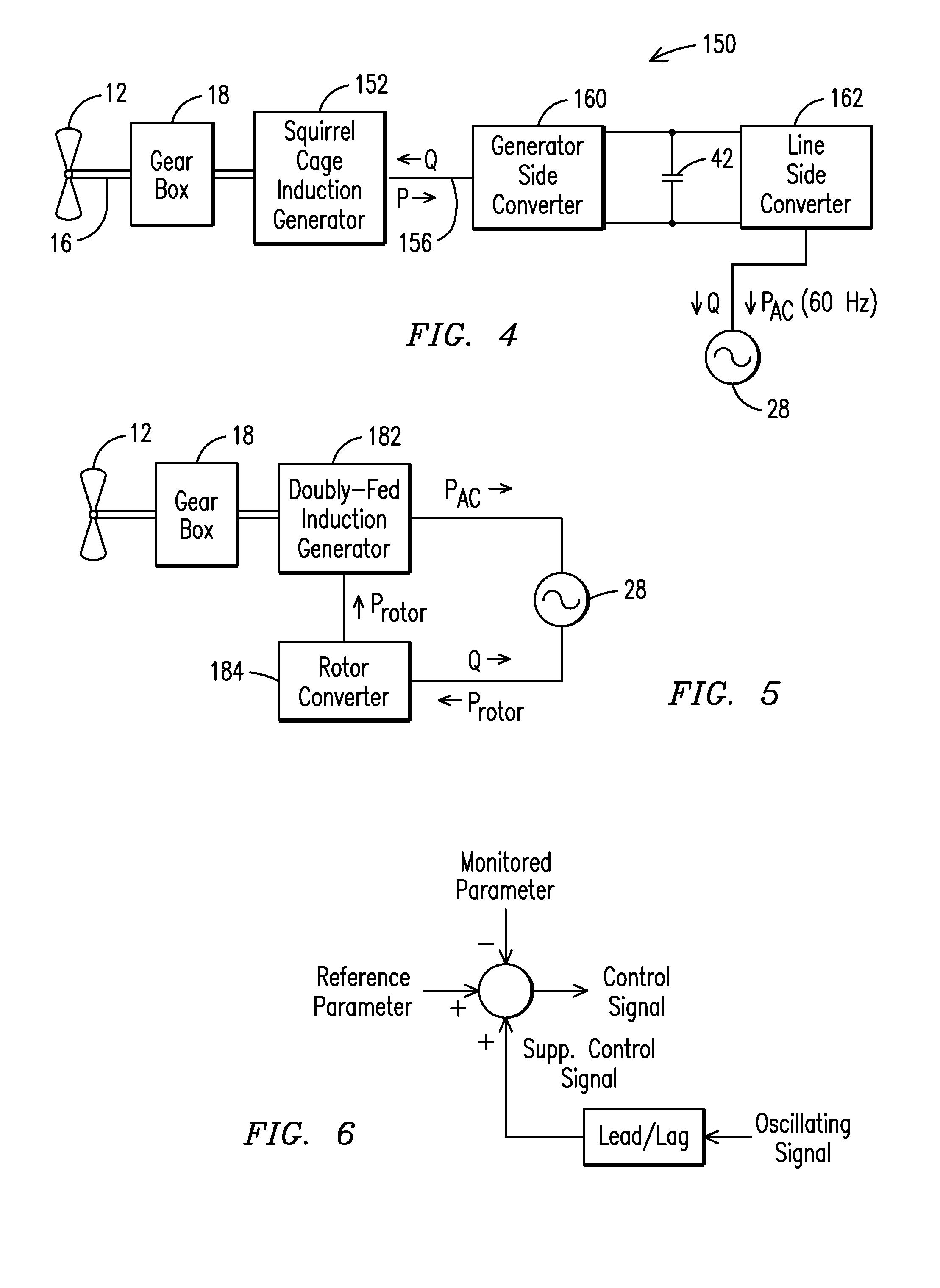 Power Oscillation Damping Employing a Full or Partial Conversion Wind Turbine