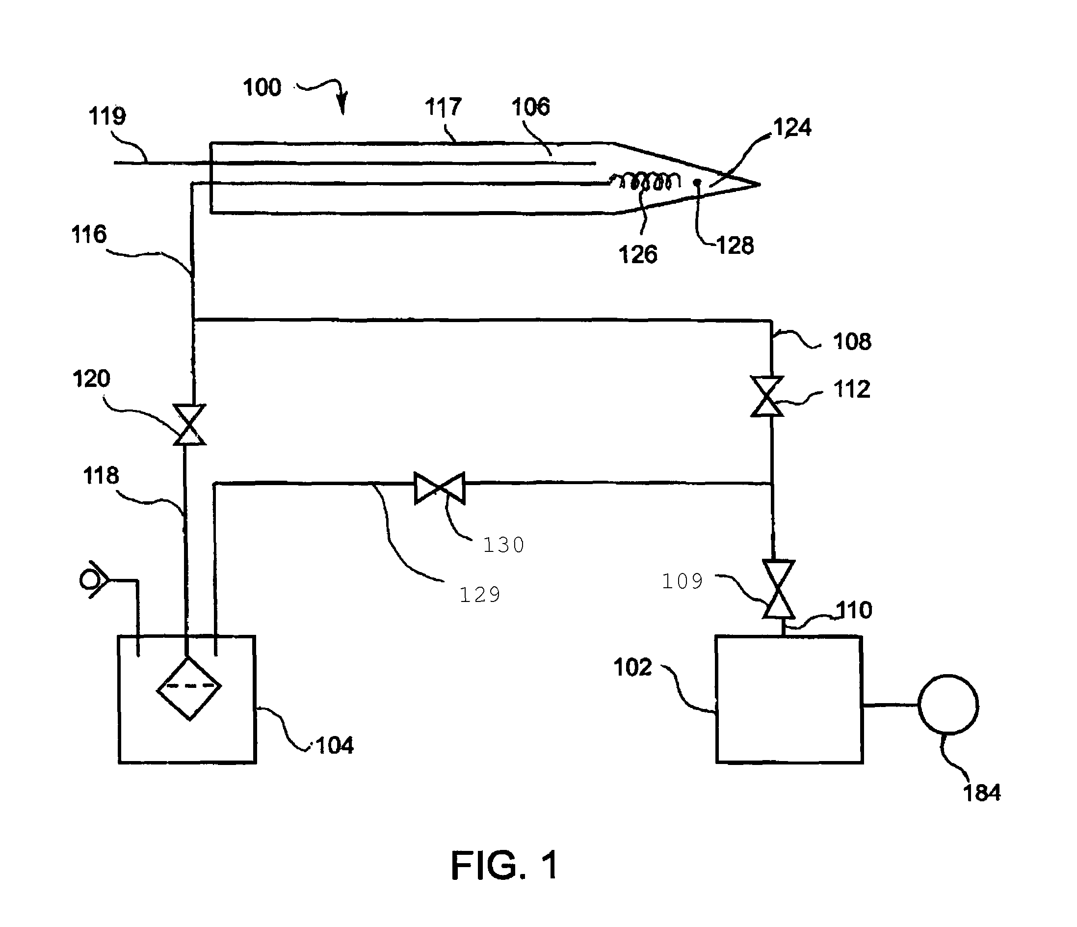 Heating and cooling of cryosurgical instrument using a single cryogen