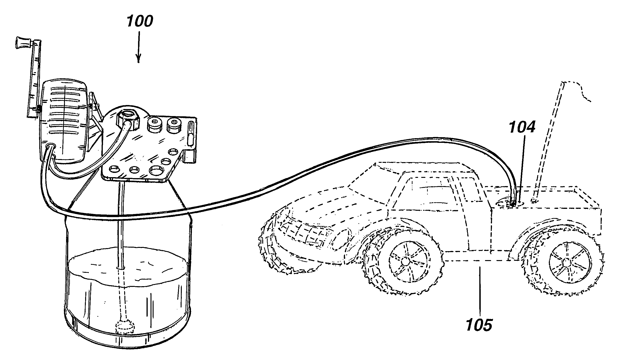 Portable fuel assembly