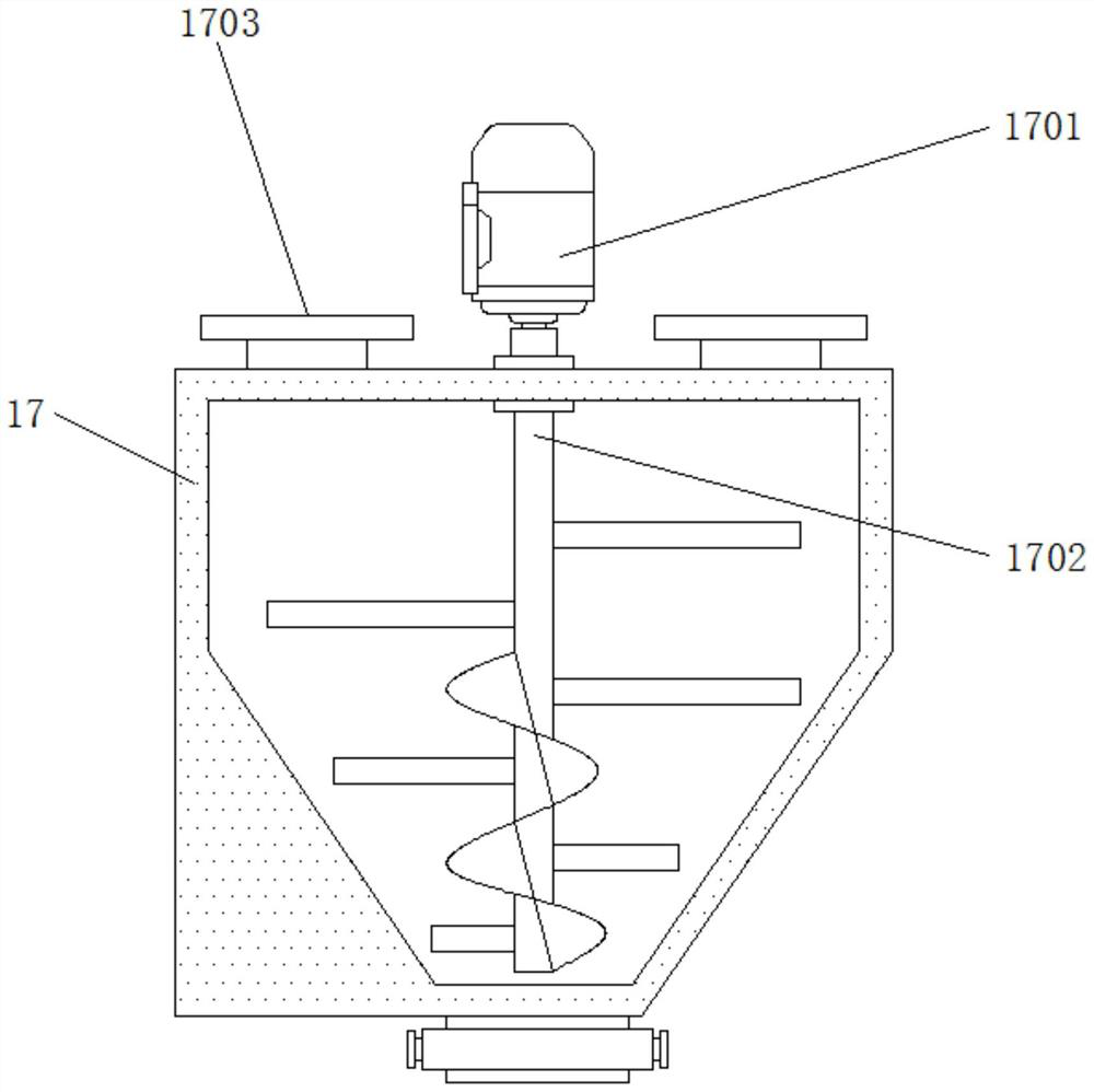 Fly ash fiber processing melting furnace for fly ash bag making