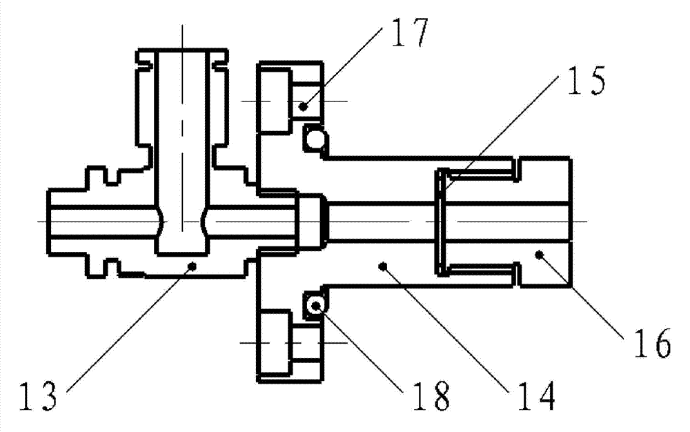 A side-axis powder feeding working head for laser powder processing