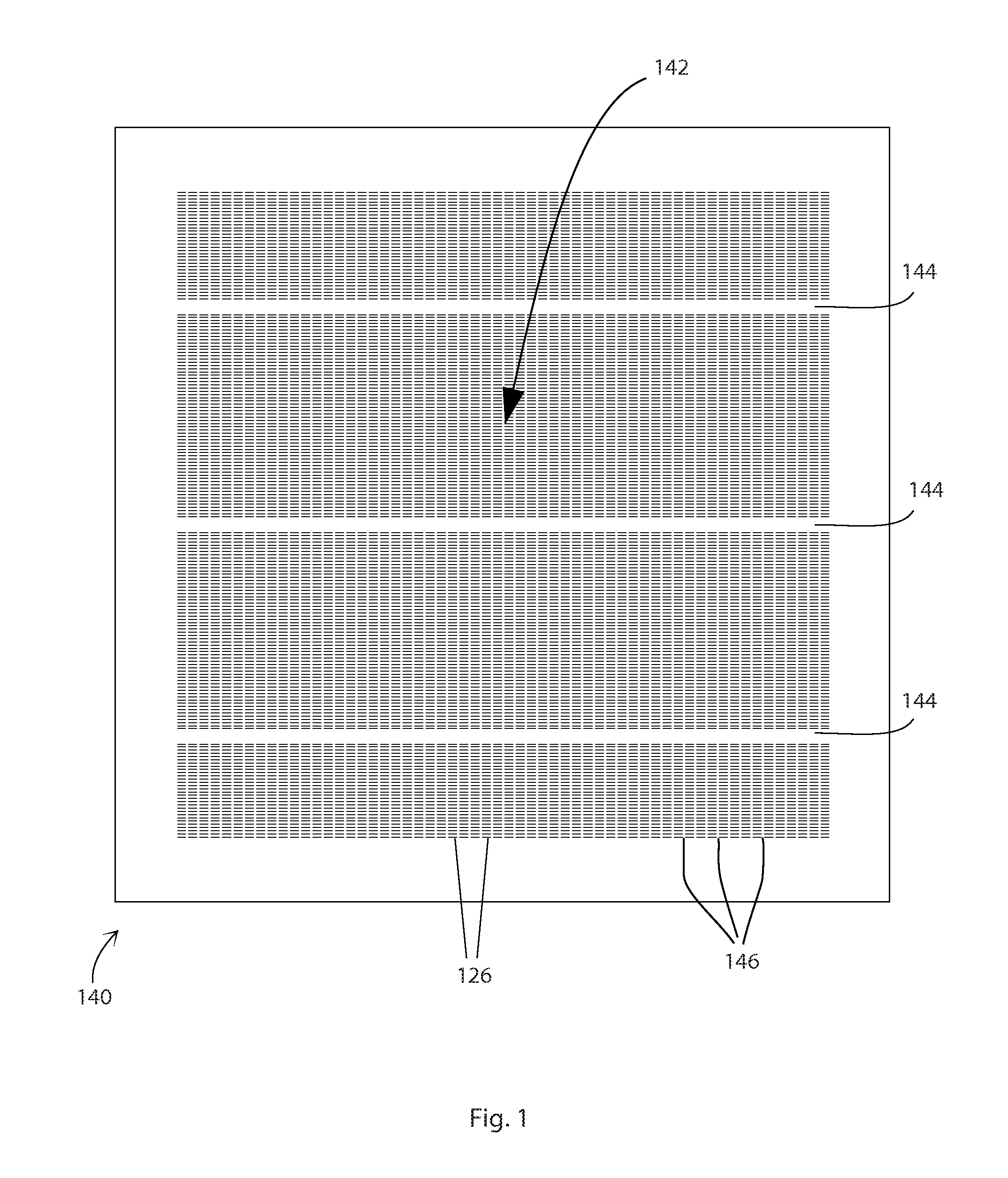 Dispensing liquid containing material to patterned surfaces using a dispensing tube