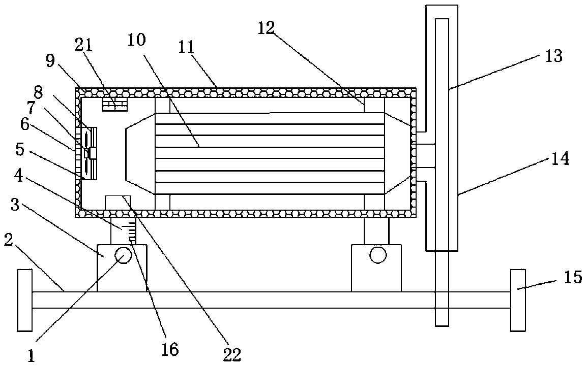 Portable grooving machine for building